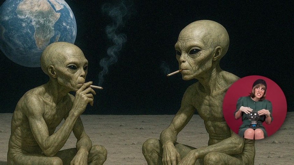Úrsula le regaló a Nacho una “vela extraterrestre” por su cumpleaños — Humor  — La Pecera | Azul 101.9