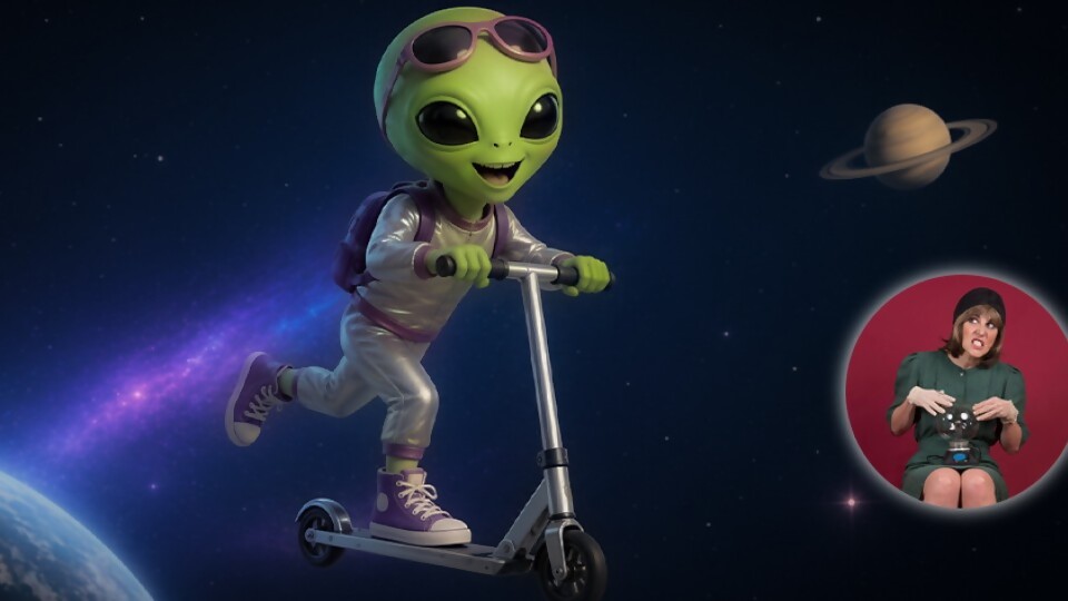 ¿Los extraterrestres usan monopatines? — Humor  — La Pecera | Azul 101.9