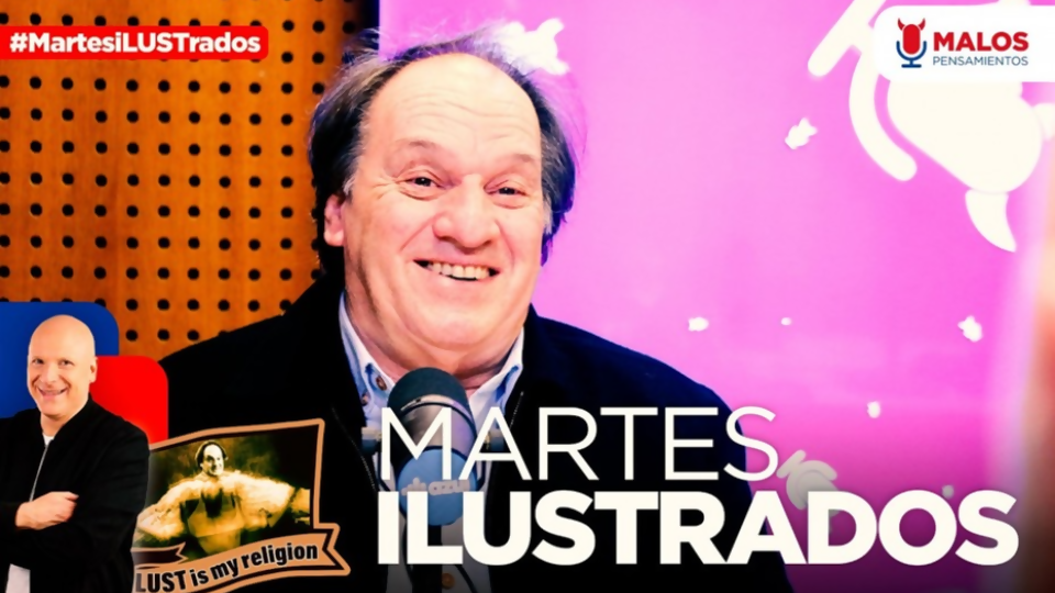 Martes Ilustrados en Malos Pensamientos 16/6/2026 —  Martes Ilustrados — Malos Pensamientos | Azul 101.9