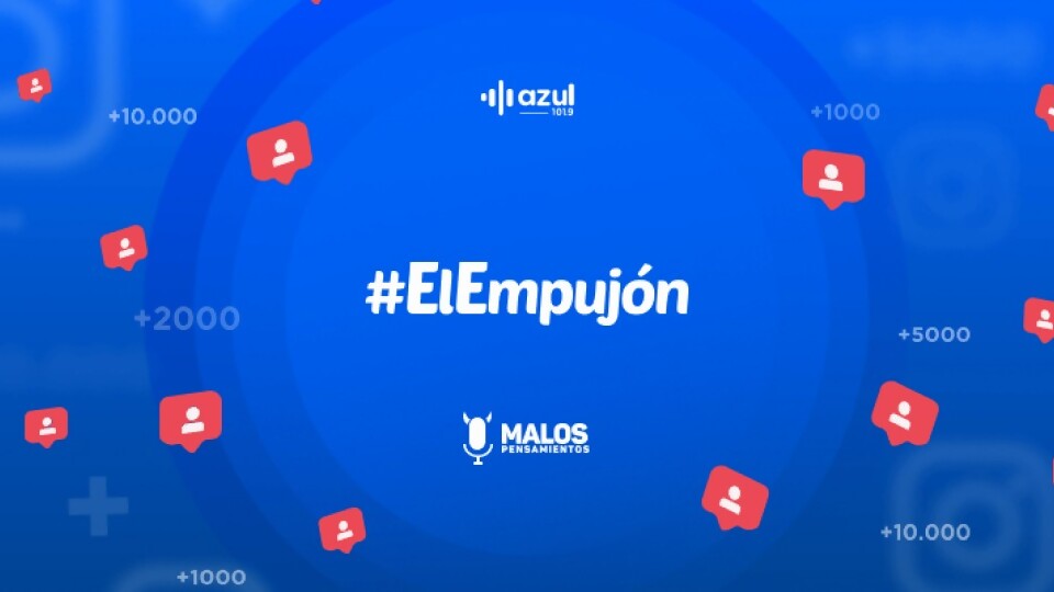 El Empujón: @dyart_uruguay — El Empujón — Malos Pensamientos | Azul 101.9